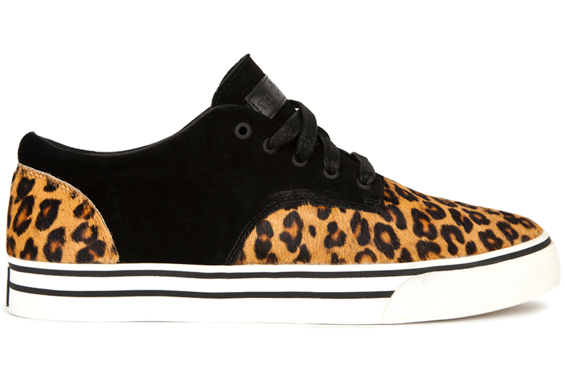 Pre-owned The Hundreds Johnson Low Borgore In Black/leopard