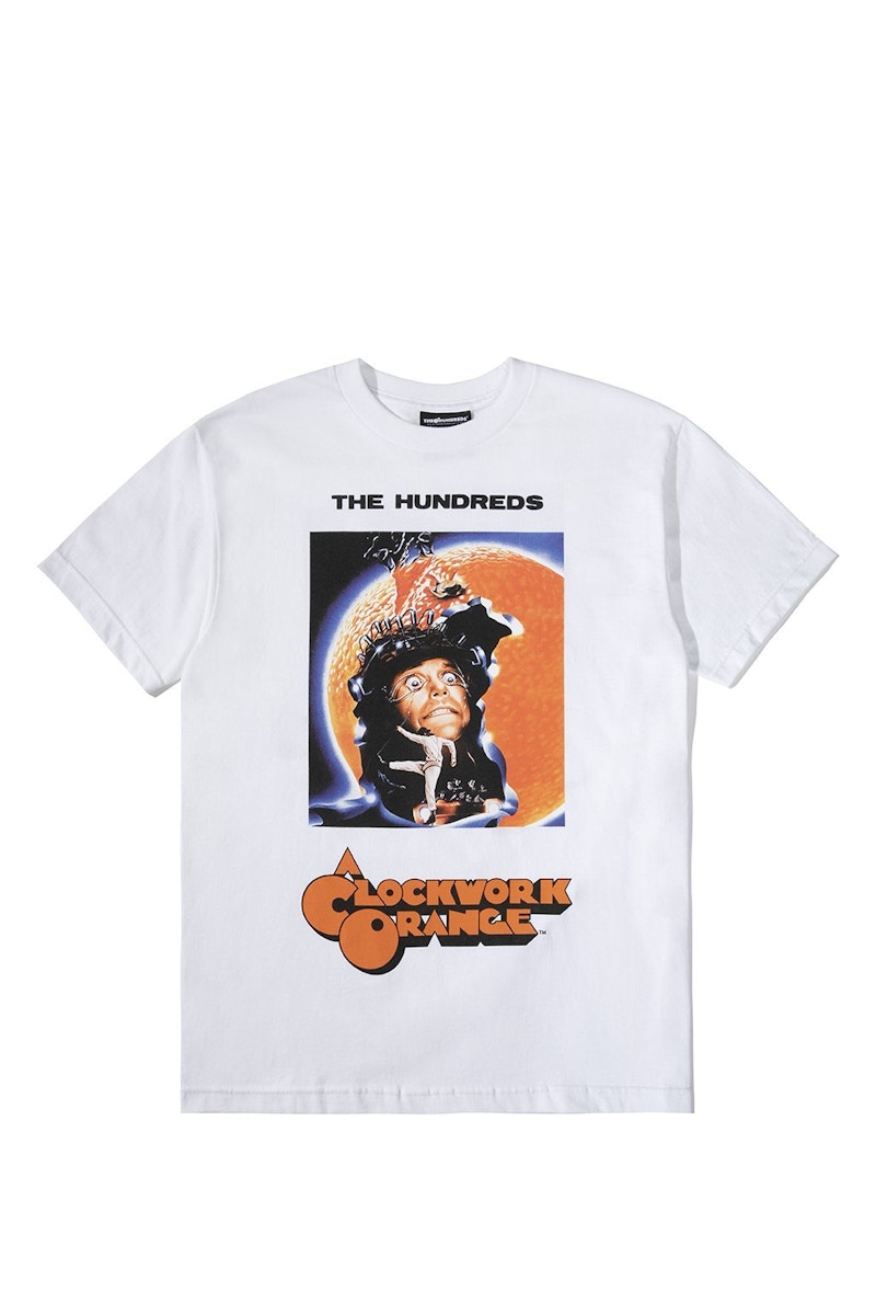 The Hundreds x A Clockwork Orange Cover T-Shirt White Men's - SS20