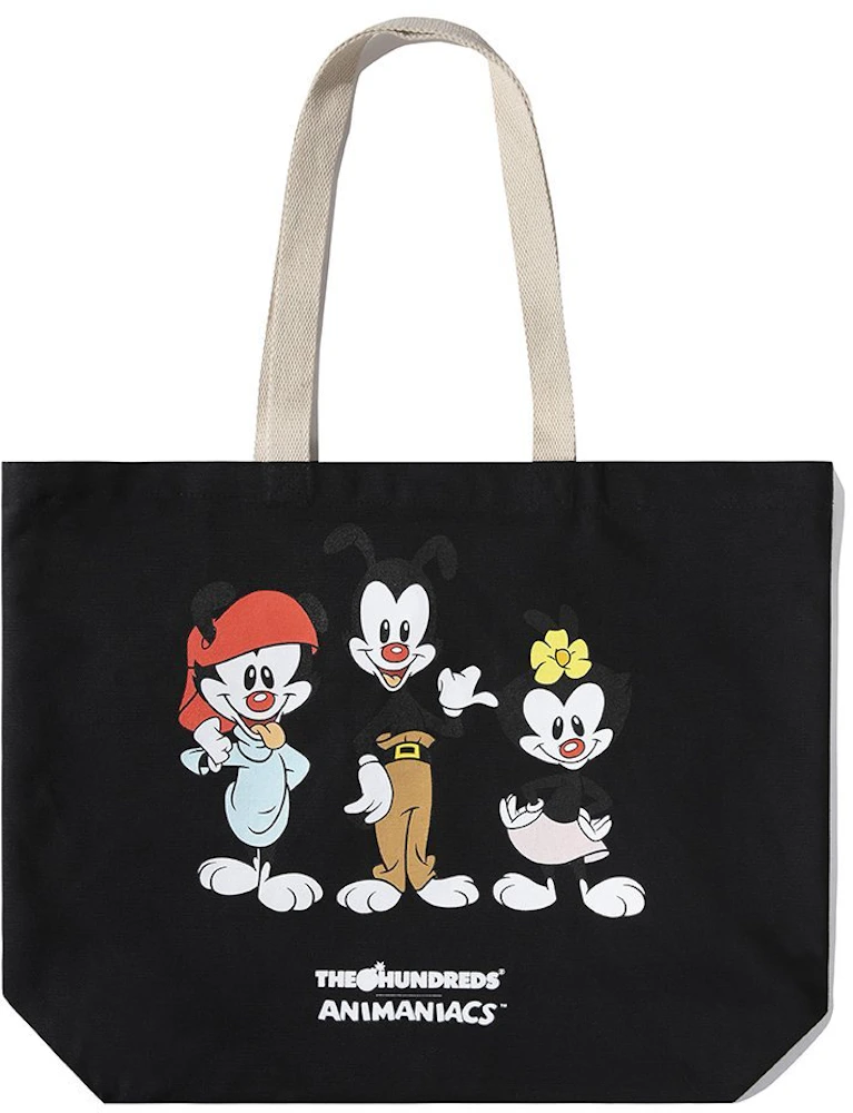 The Hundreds x Anamaniacs Character Tote Bag Black - SS20 - US