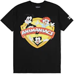 The Hundreds x Anamaniacs Shield T-Shirt Black