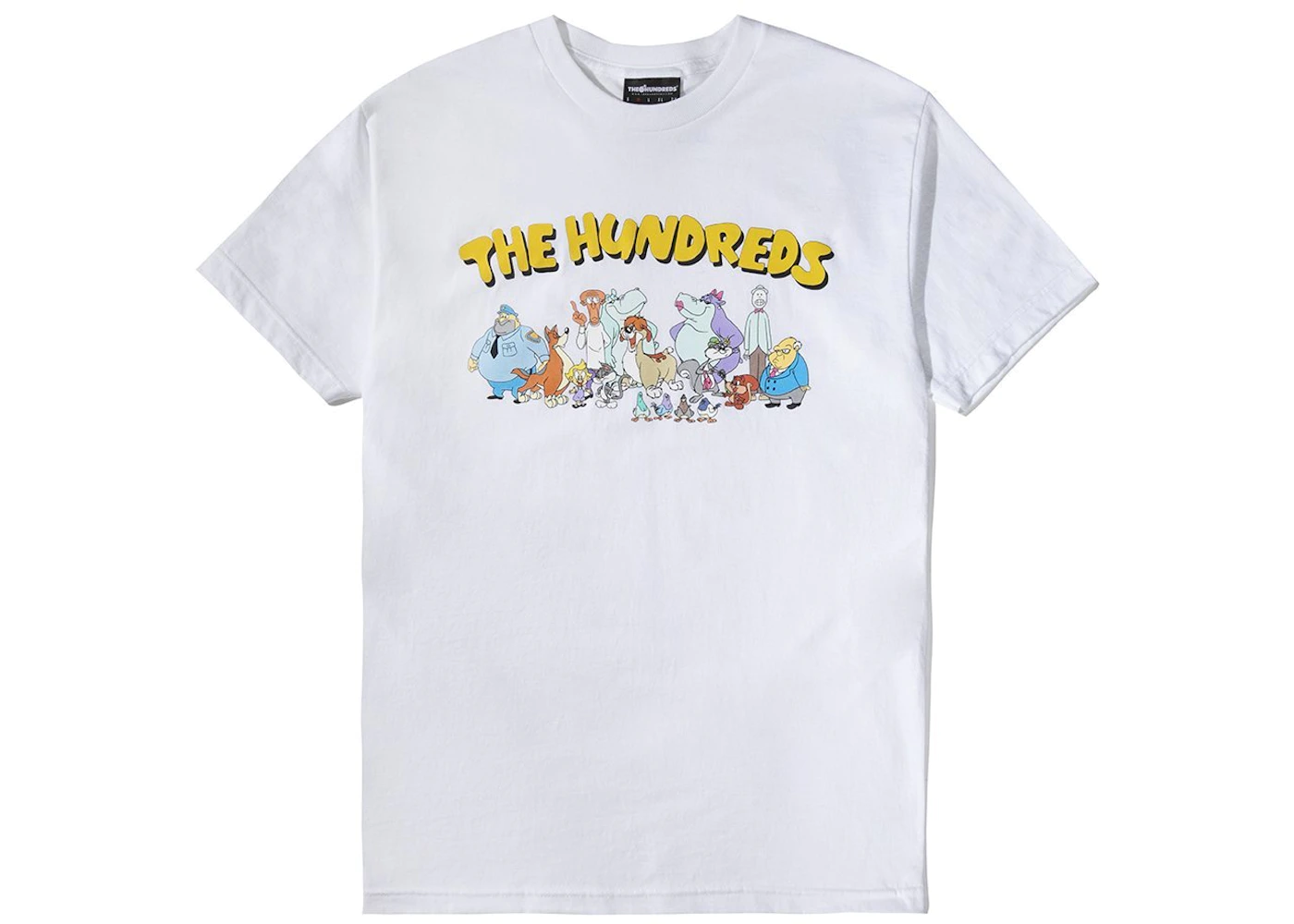 The Hundreds x Animaniacs Crew T-Shirt White Men's - SS20 - US