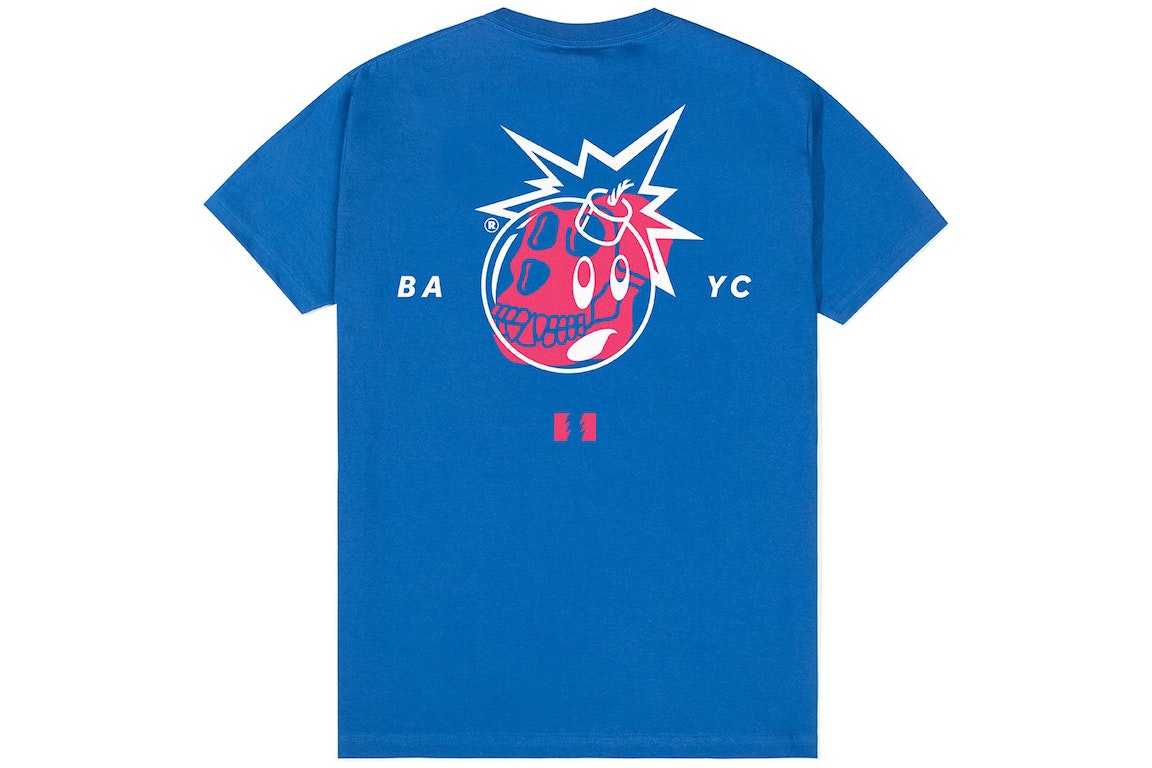 Pre-owned The Hundreds X Bayc T-shirt Royal Blue