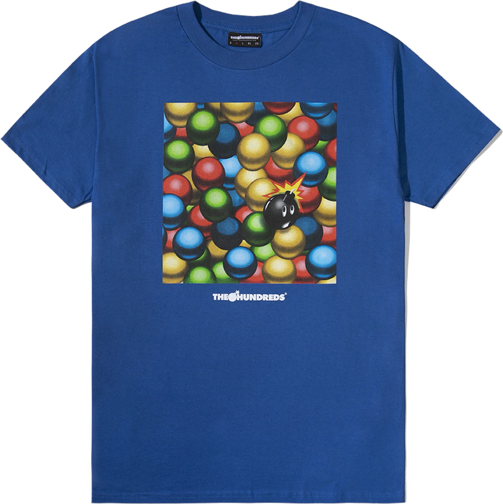 The Hundreds x Blue The Great Ballpit T-Shirt Royal Blue Men's - SS20 - US