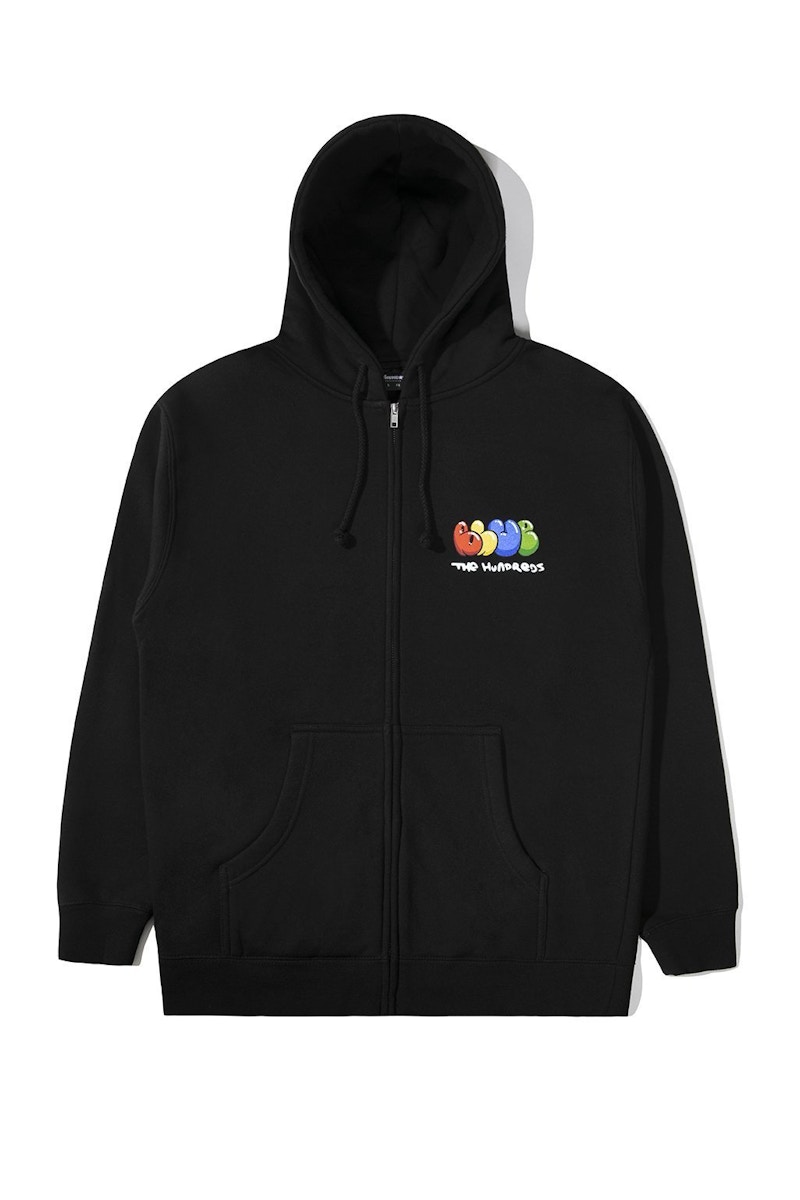 The Hundreds x Blue The Great Mummified Adam Zip-Up Hoodie Black Men's -  SS20 - US