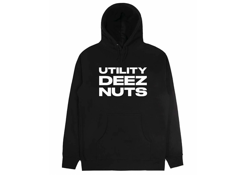 The Hundreds x DRIFT Deez Nuts Hoodie Black Men's - SS22 - GB