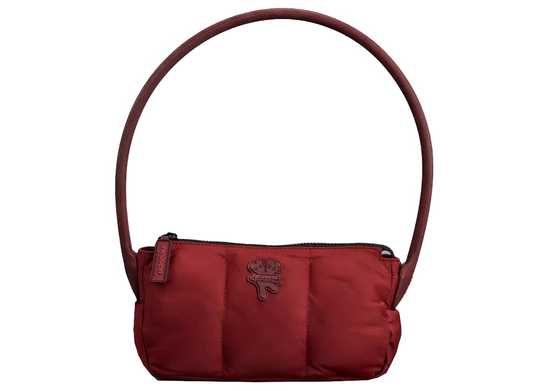 The Marc Jacobs Heaven Puffy Nylon Shoulder Bag Red in Nylon