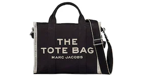 Marc Jacobs Jacquard Medium Tote Bag Black