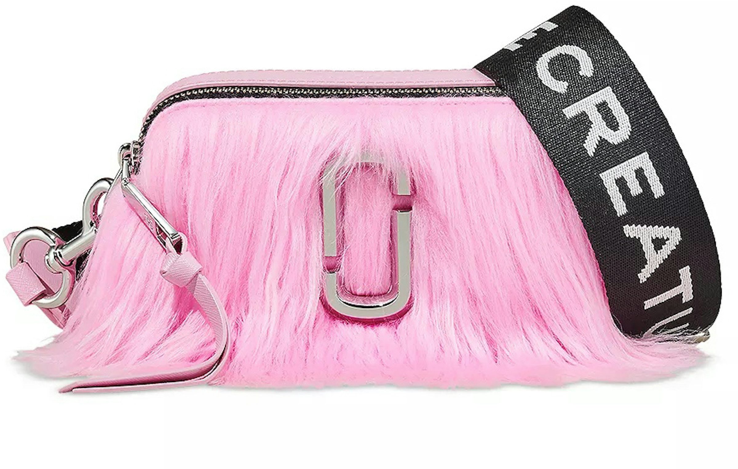 Marc Jacobs Snapshot Creature Camera Bag Faux Fur Confection in Polyester  with Silver-tone - US