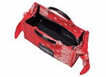 Marc Jacobs The Bandana Medium Tote Bag Red in Cotton with Silver