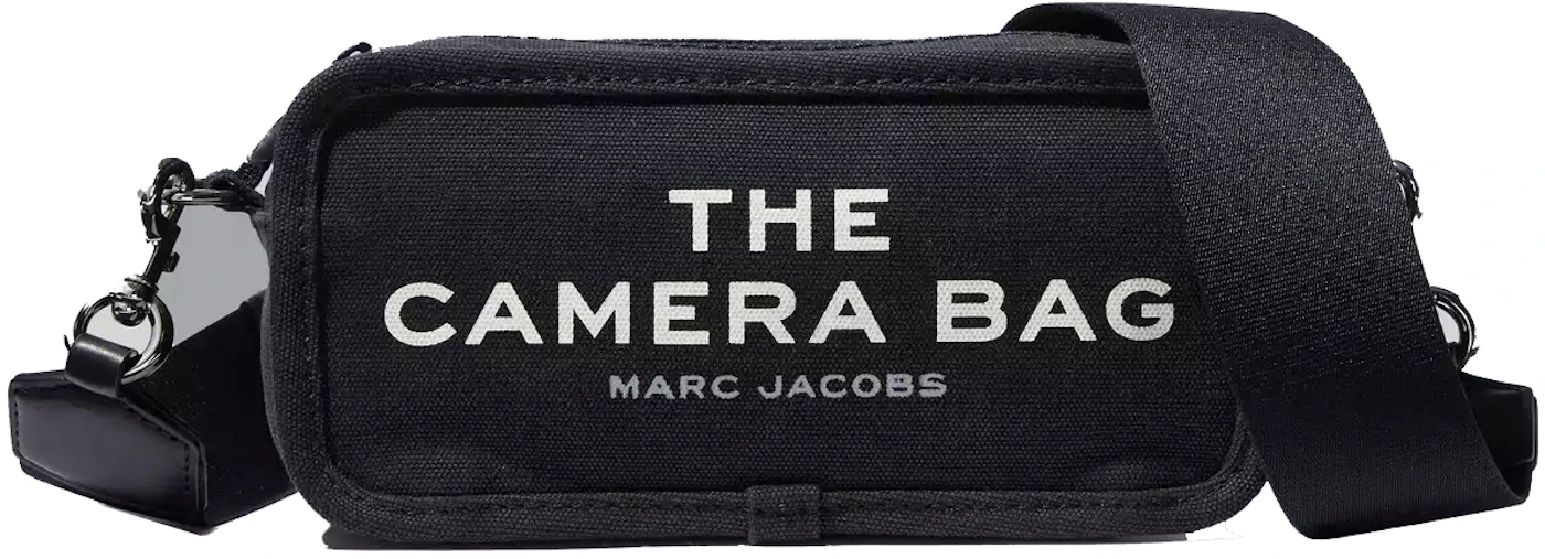 Marc Jacobs Snapshot Black Leather Camera Bag In Black/chianti, ModeSens