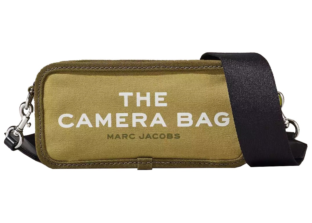 Pre-owned The Marc Jacobs Marc Jacobs The Colorblock Camera Bag Slate Green/multi