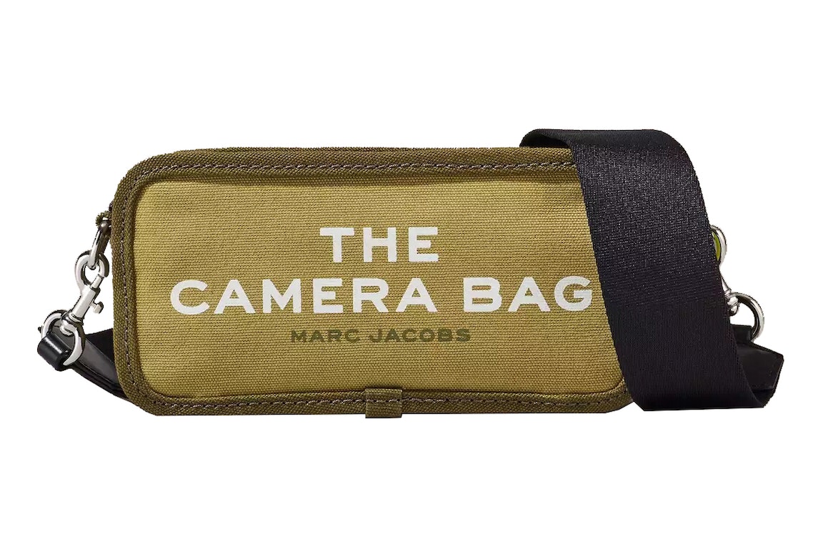 Pre-owned The Marc Jacobs Marc Jacobs The Colorblock Camera Bag Slate Green/multi
