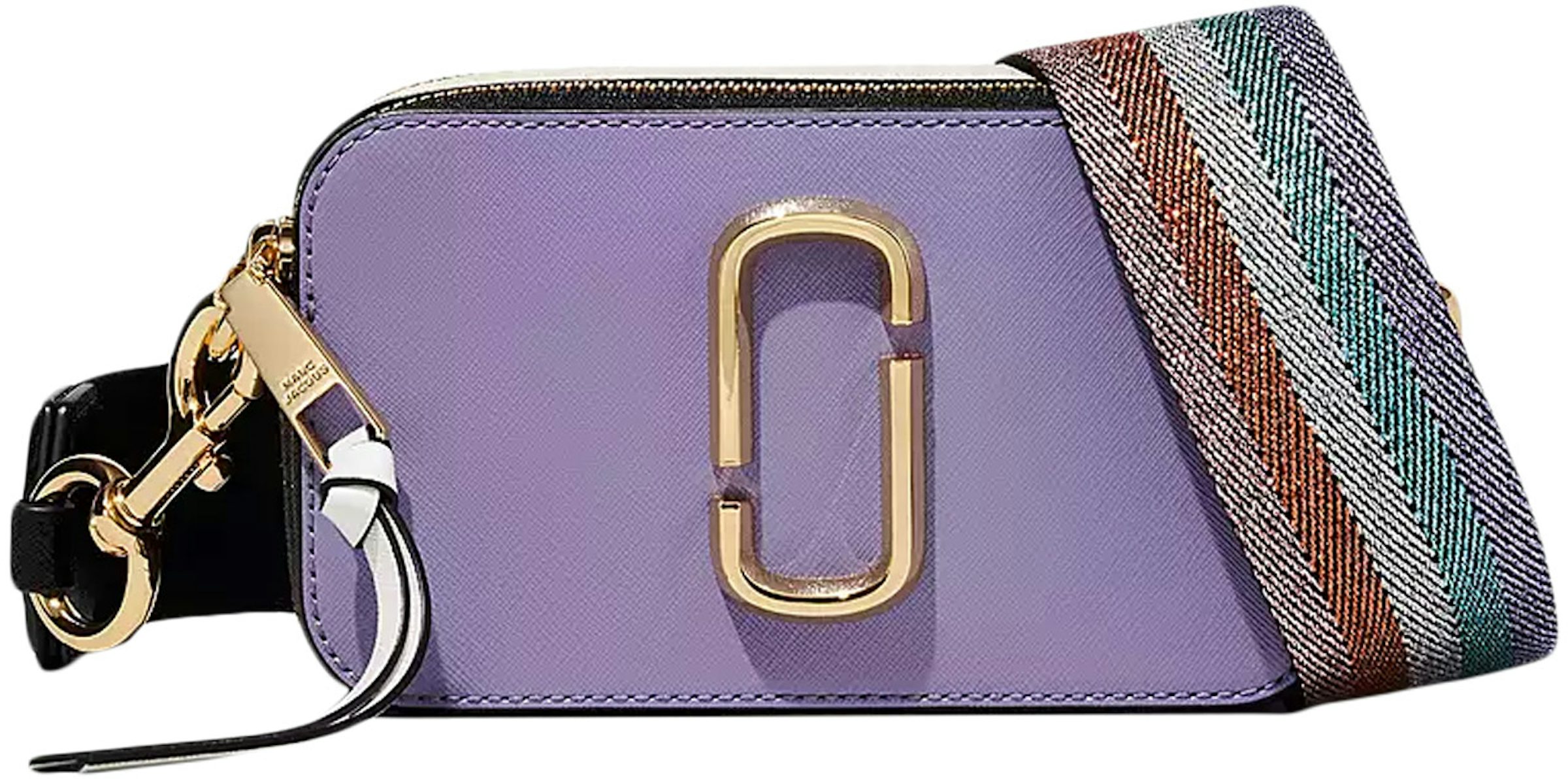 The Marc Jacobs The Snapshot Violet Chachki Multi in Saffiano Leather with  Gold-tone - US