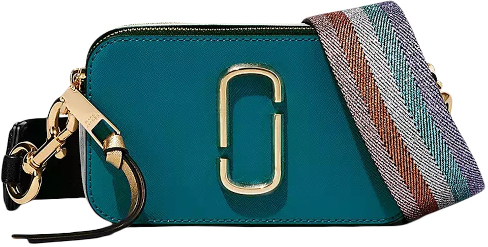 Marc Jacobs The Colorblock Snapshot Crossbody Bag In Multi-colored