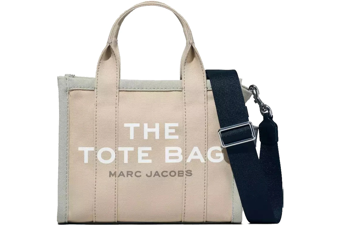 Marc Jacobs The Colorblock Tote Bag Mini Beige/Multi