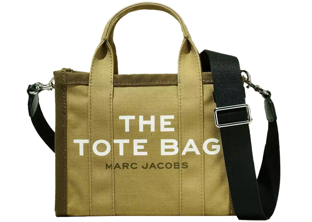 Pre-owned The Marc Jacobs Marc Jacobs The Colorblock Tote Bag Small Slate Green/multi