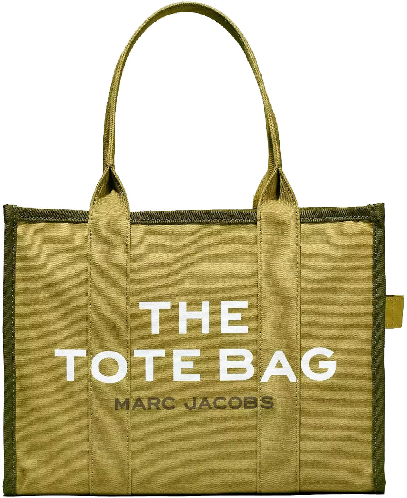 The Large Canvas Tote Bag in Blue - Marc Jacobs