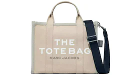 Marc Jacobs The Colorblock Tote Bag Medium Beige/Multi