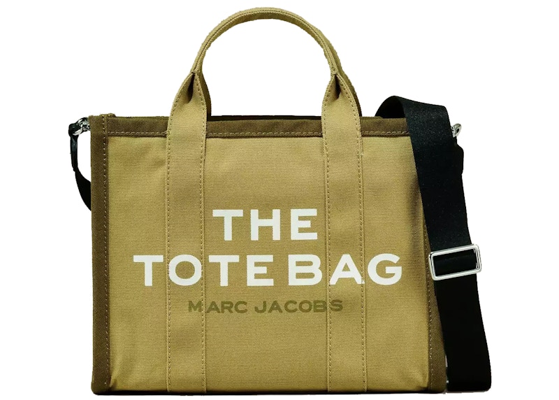 Marc Jacobs The Colorblock Tote Bag Medium Slate Green/Multi in