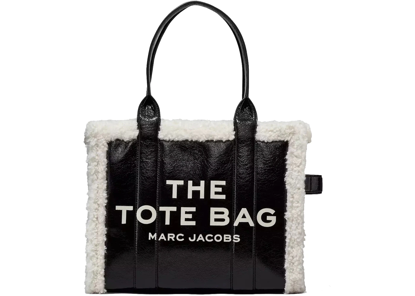 Marc jacobs tote bag black fur Clearance