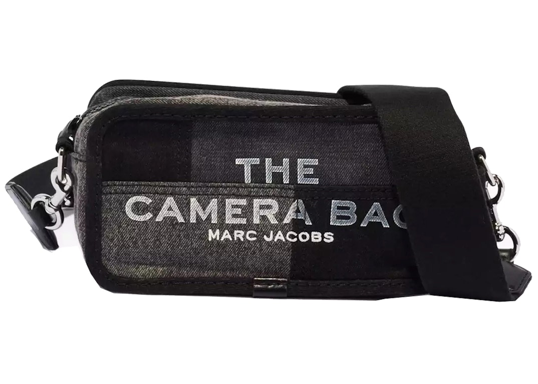 Pre-owned The Marc Jacobs The Denim Camera Bag Black Denim