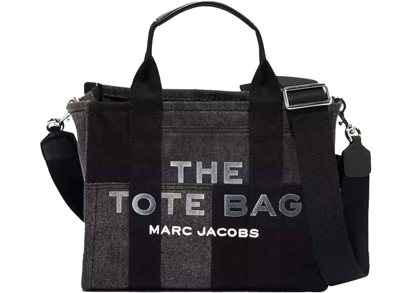 Marc jacobs tote bag denim black Clearance