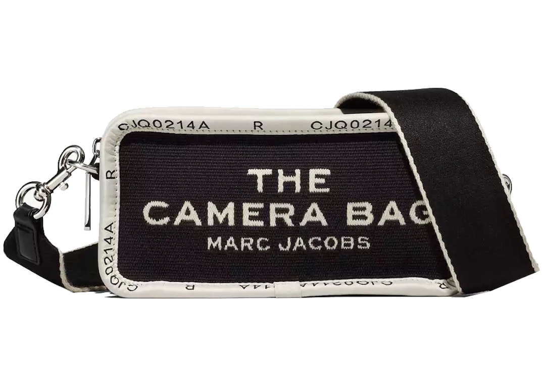 Pre-owned The Marc Jacobs The Jacquard Camera Bag Black
