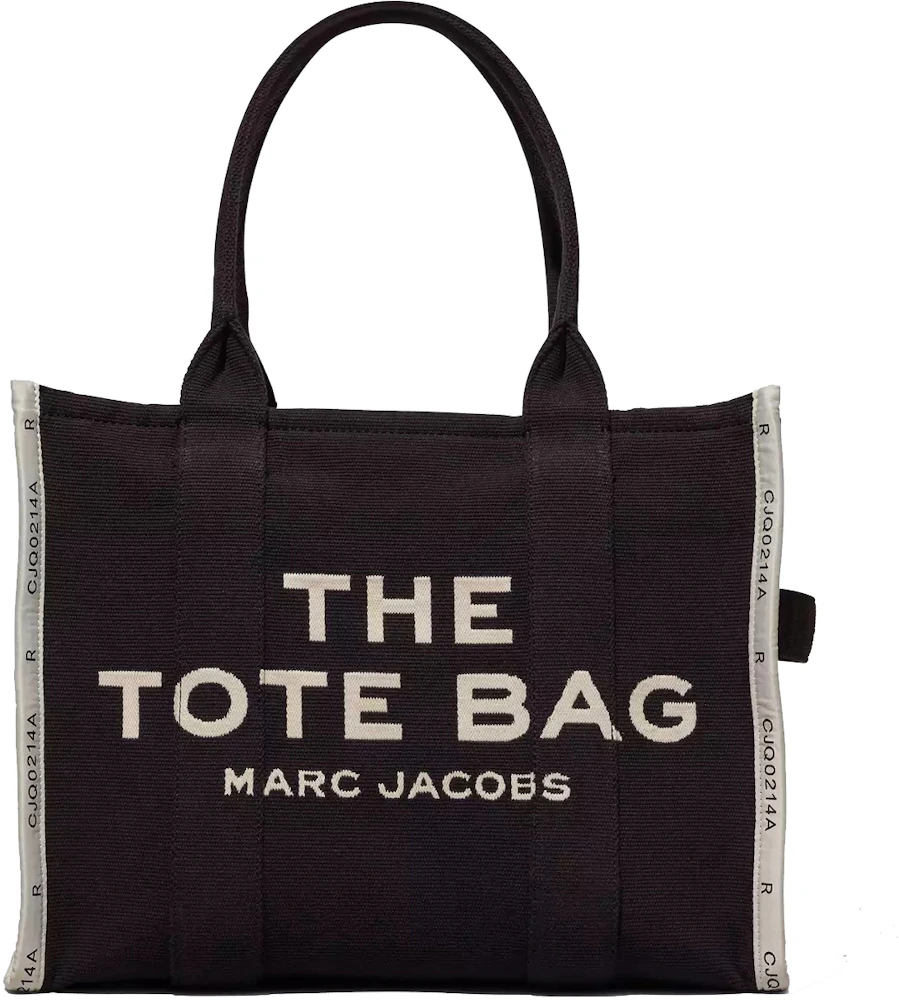  Marc Jacobs Women's The Jacquard Large Tote Bag, Black, One  Size : Clothing, Shoes & Jewelry