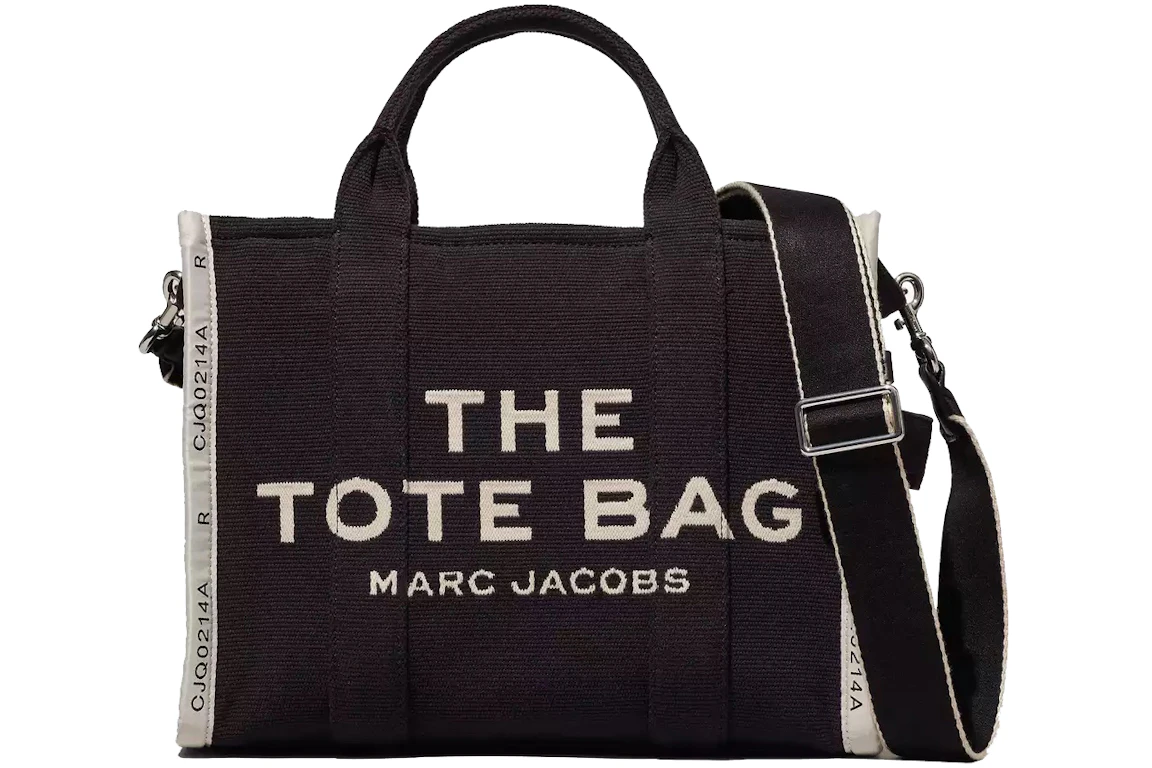 Marc Jacobs The Jacquard Tote Bag Small Black