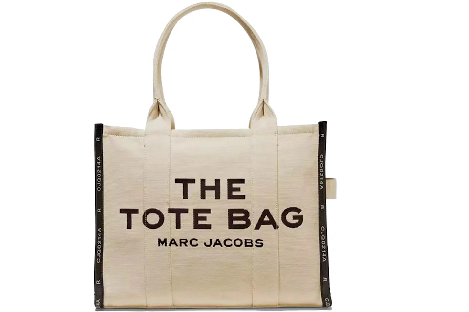 Marc Jacobs The Jacquard Tote Bag Large Warm Sand