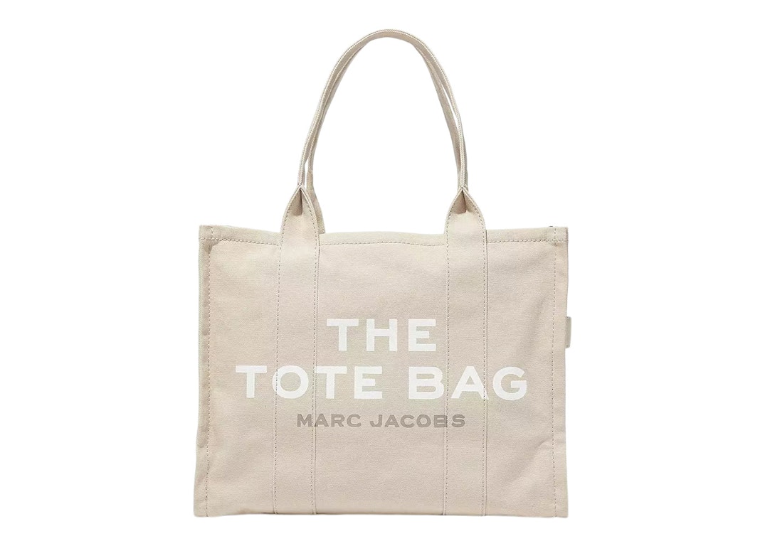 Pre-owned Marc Jacobs The Large Tote Bag Beige