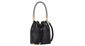 Marc Jacobs The Leather Bucket Bag Black