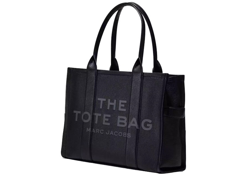 Marc jacobs discount large leather tote