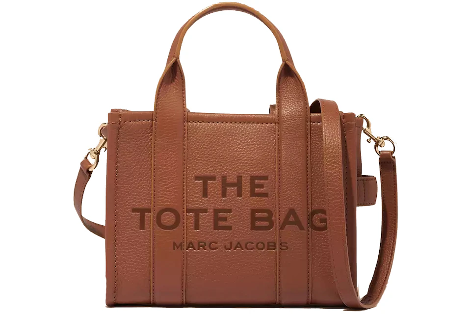 The Marc Jacobs The Leather Tote Bag Mini Argan Oil