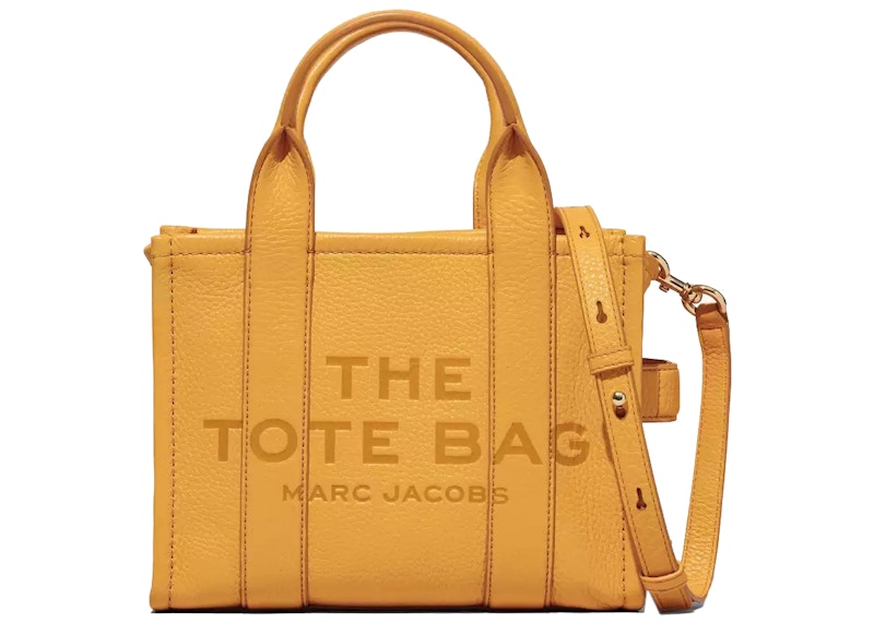 Marc Jacobs The Leather Tote Bag Mini Artisan Gold