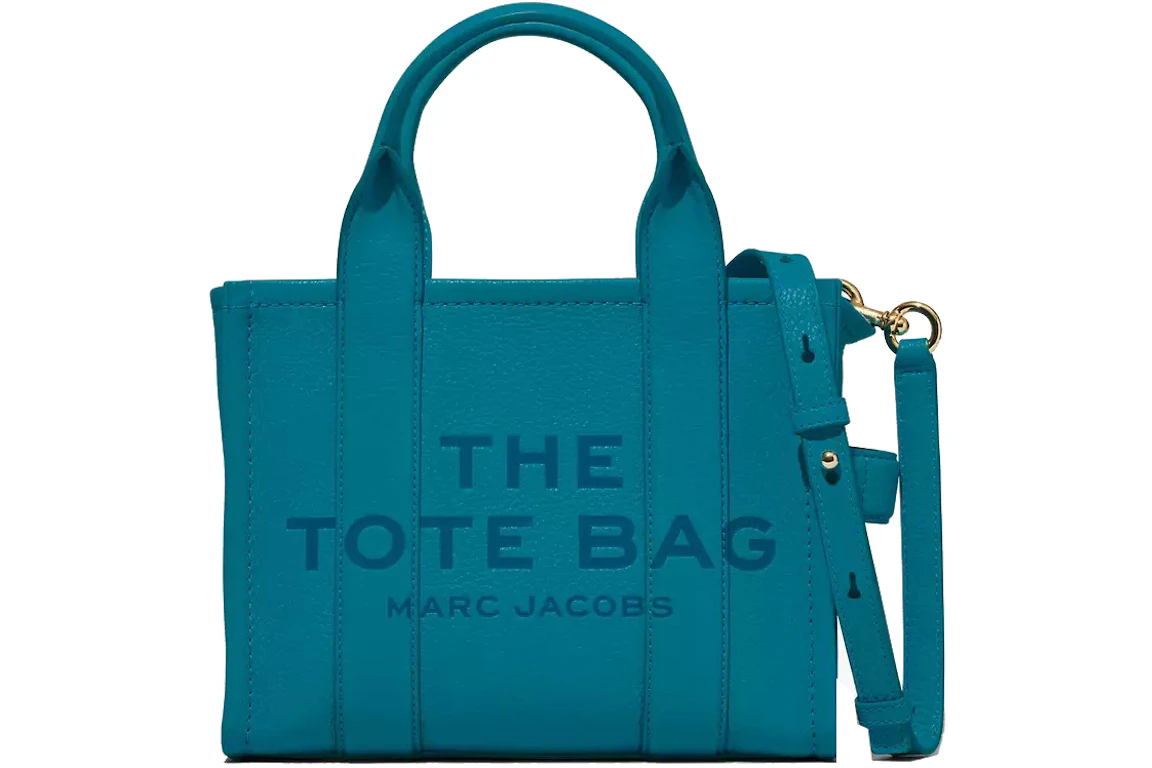 Marc Jacobs The Leather Tote Bag Mini Barrier Reef