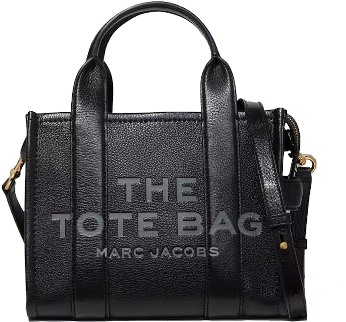 Marc Jacobs The Leather Tote Bag Small Twine in Grain Leather with  Gold-tone - US
