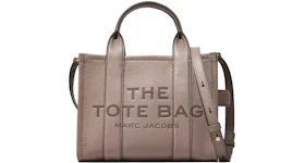 Marc Jacobs The Leather Tote Bag Mini Cement