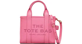 Marc Jacobs The Leather Tote Bag Small Candy Pink