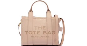 Marc Jacobs The Leather Tote Bag Mini Rose Dust
