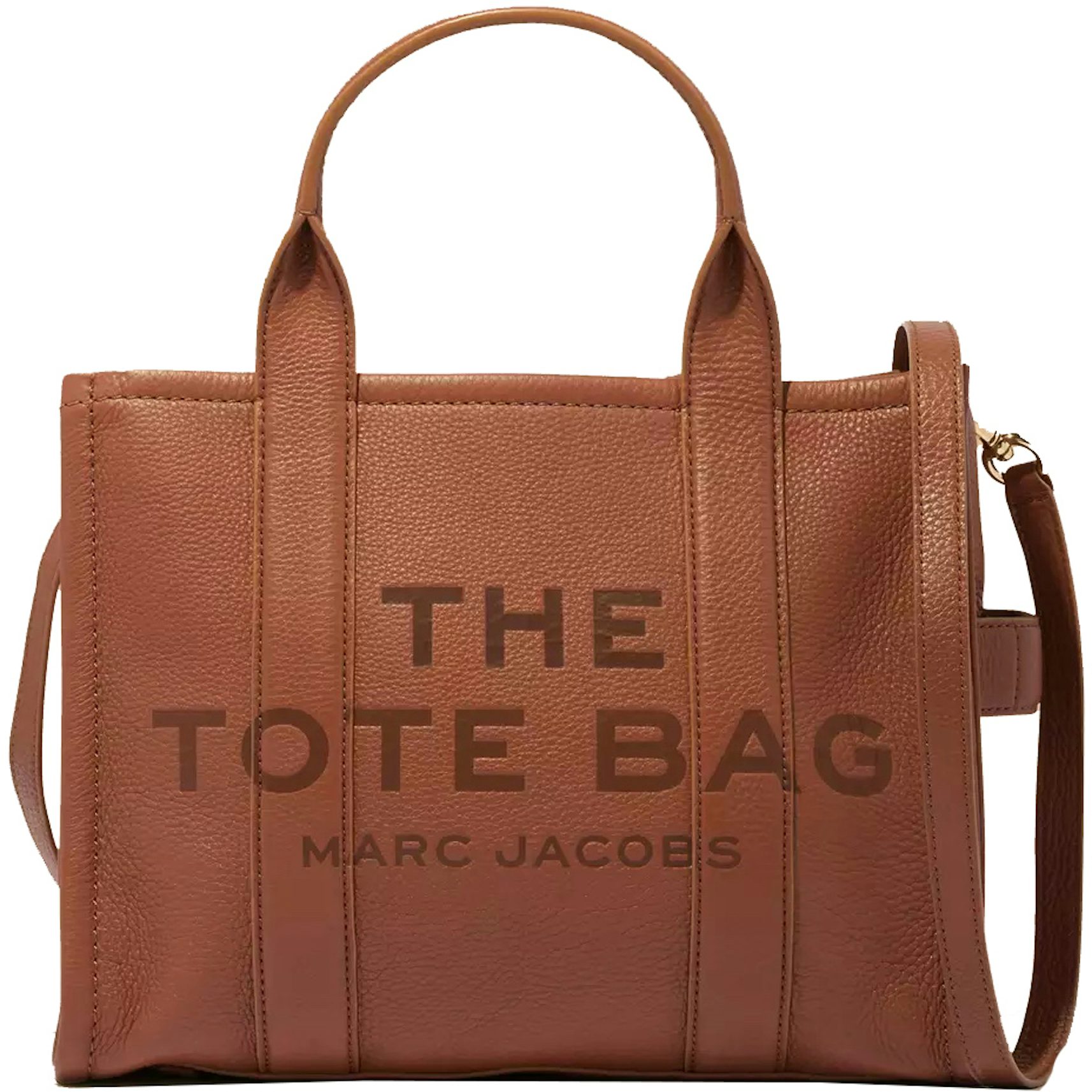  Marc Jacobs The Leather Tote Bag Argan Oil One Size