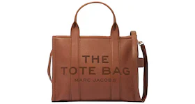 Marc Jacobs The Leather Tote Bag Medium Argan Oil