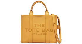 Marc Jacobs The Leather Tote Bag Medium Artisan Gold