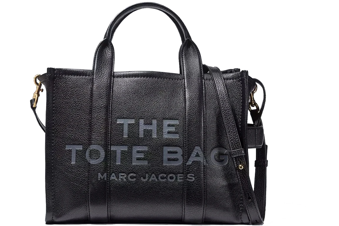 Marc Jacobs The Leather Tote Bag Small Black