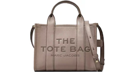 Marc Jacobs The Leather Tote Bag Small Cement