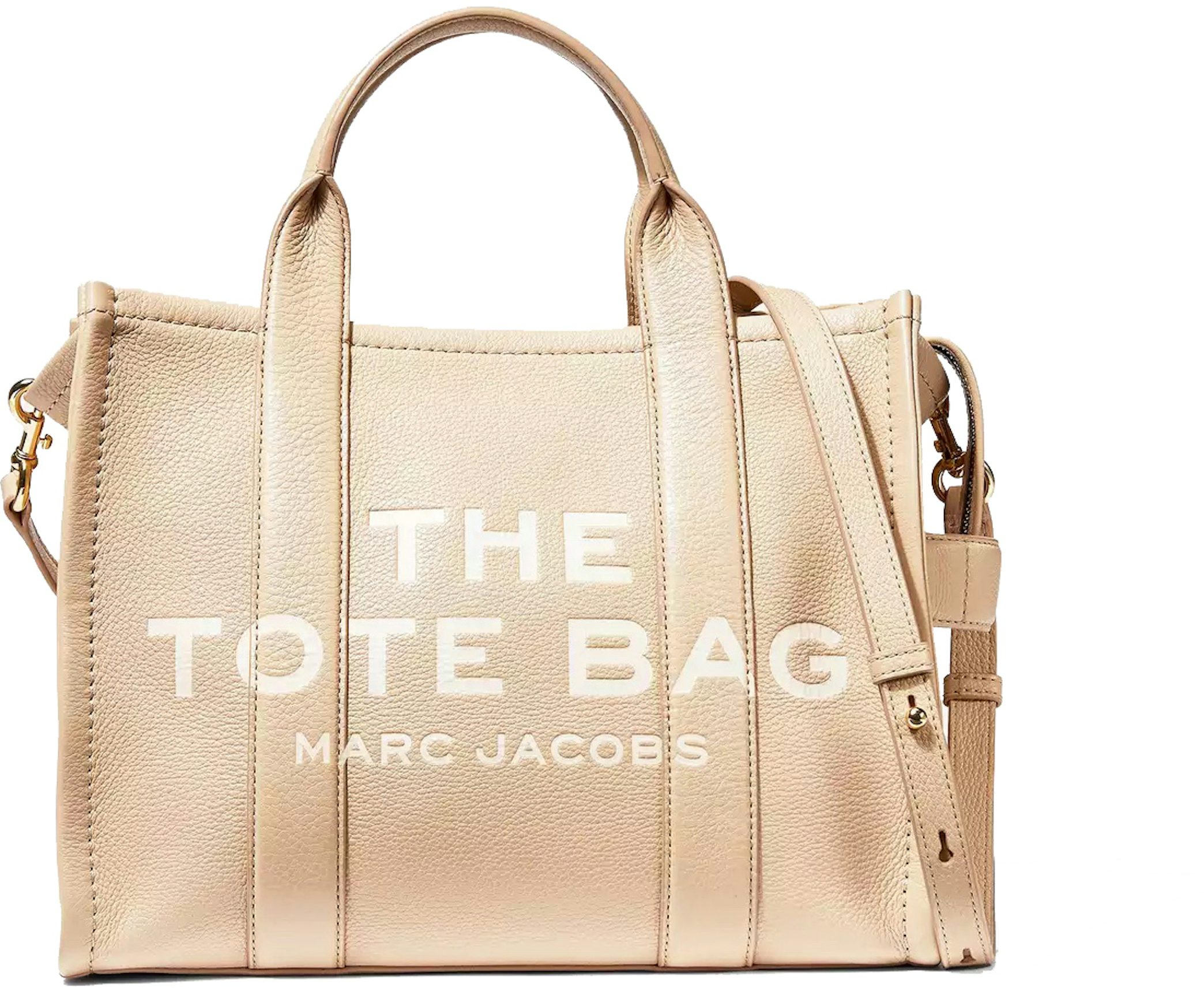 Marc Jacobs The Small Leather Tote Bag - Cement
