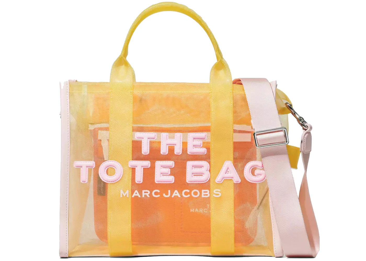 Marc Jacobs The Mesh Tote Bag Small Yellow/Multi