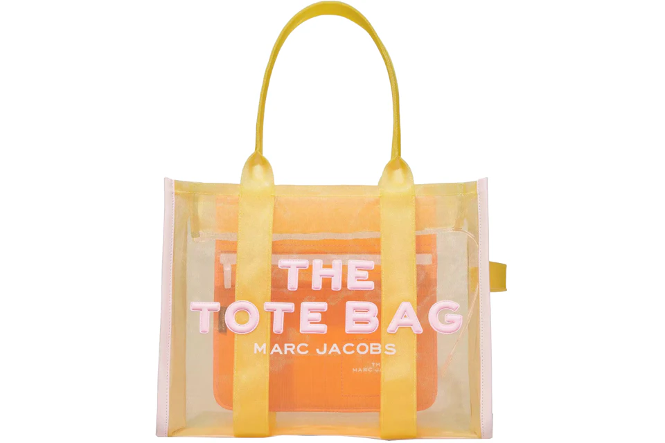The Marc Jacobs The Mesh Tote Bag Large Yellow/Multi