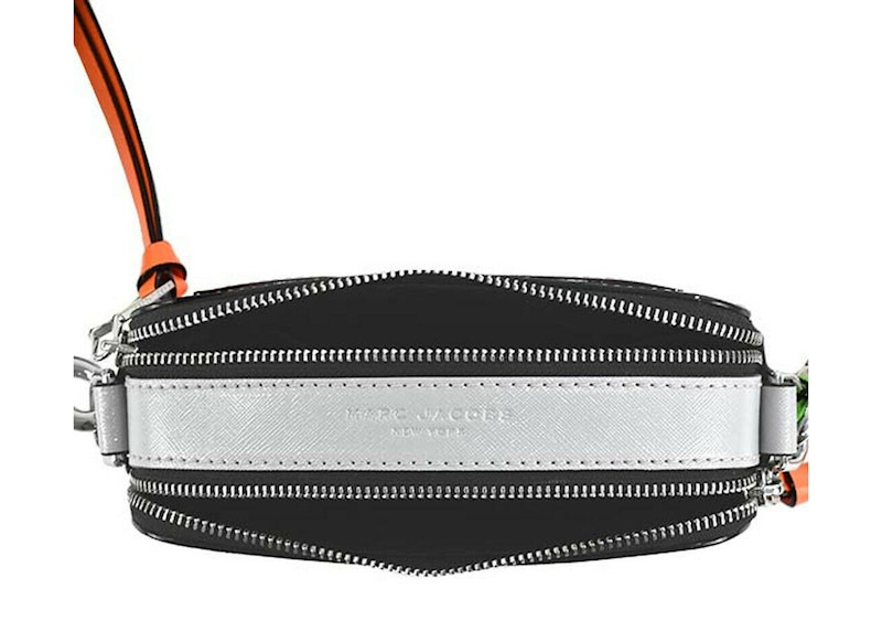 The Marc Jacobs The Snapshot Bright Orange Multi in Saffiano Leather