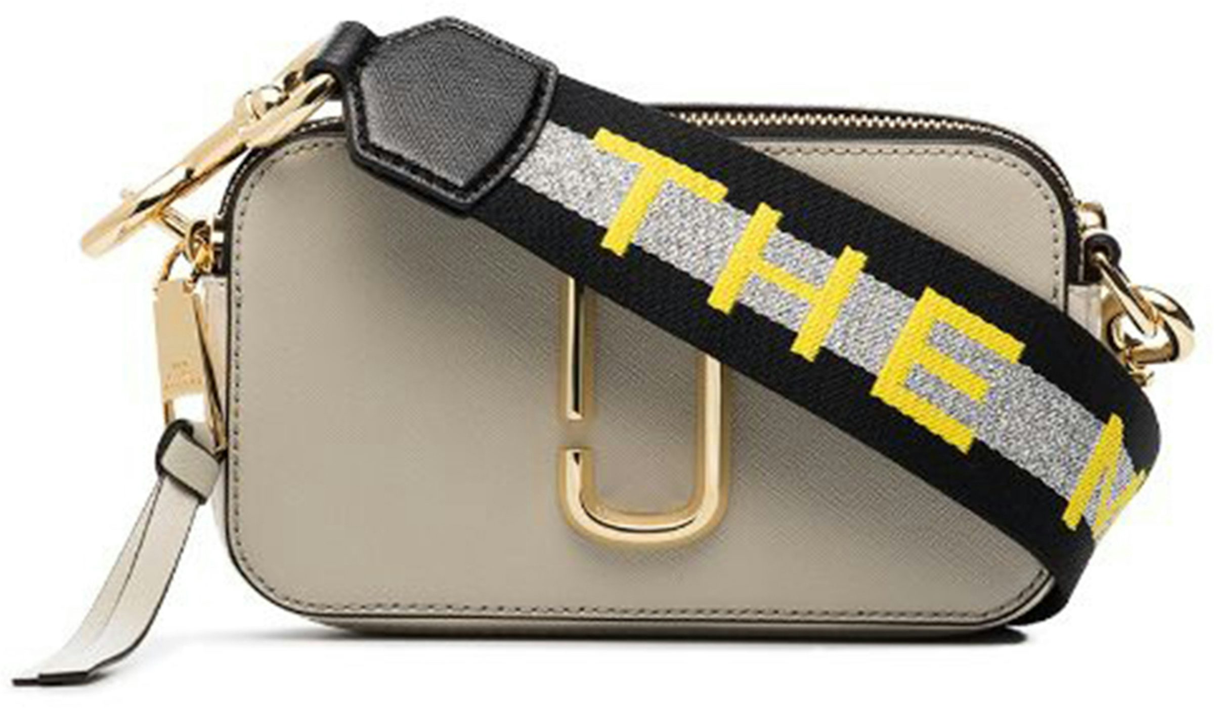 Marc Jacobs The Snapshot Camera Bag Light Grey in Leather with Gold-tone -  US